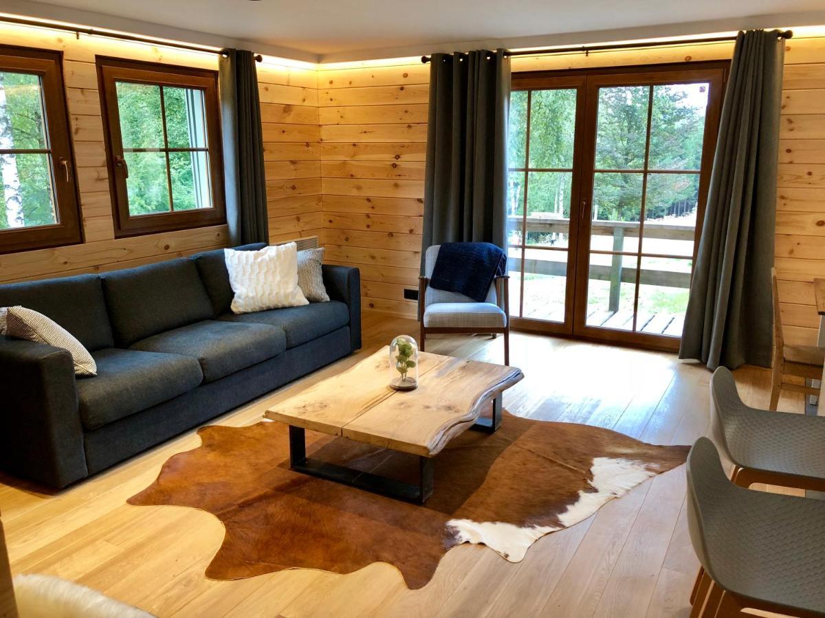 Chalet De Charme, Le "Caribou Lodge", Eifel Belge Bullange Exterior photo